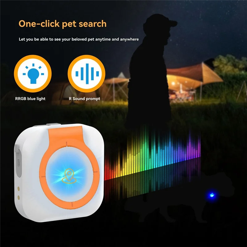 PawPoint Pet GPS Tracker With Health Monitor Collar